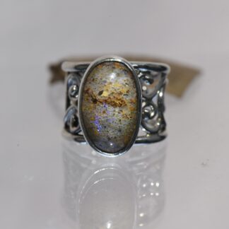 Oval Louisiana Opal Ring - LA165.  *