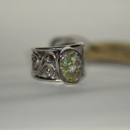 Oval Louisiana Opal Ring.  LA180.  *