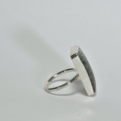 Green Fire/Purple Glow LA Opal Ring - LA247.  * - Image 4