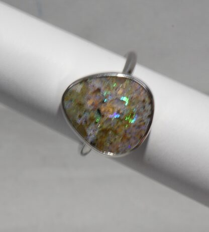 Tear Drop Louisiana Opal Ring - LA137.  * - Image 5
