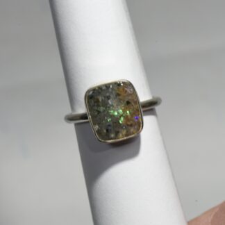 Small Rectangle LA Opal Ring - LA279.  *
