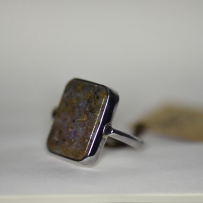 Large Louisiana Opal Ring - LA174.  * - Image 4