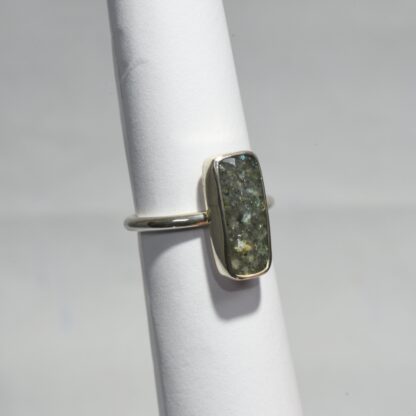 Long Rectangle LA Opal Ring - LA217.  * - Image 2