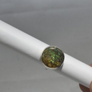 SS Round Louisiana Opal Ring - LA264.  *