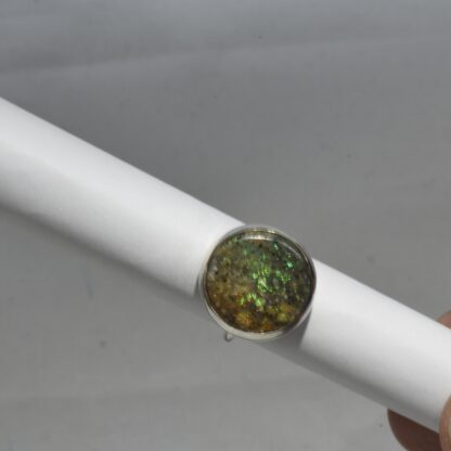 SS Round Louisiana Opal Ring - LA264.  *