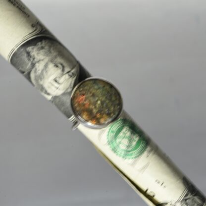 SS Round Louisiana Opal Ring - LA264.  * - Image 2