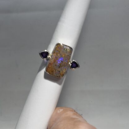 LA Opal / Amethyst Ring - LA270.  *