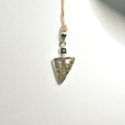 Small Triangle LA Opal Pendant - LA463.  * - Image 3