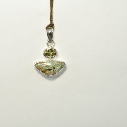 Unique LA Opal - amethyst Pendant - LA490.  * - Image 3