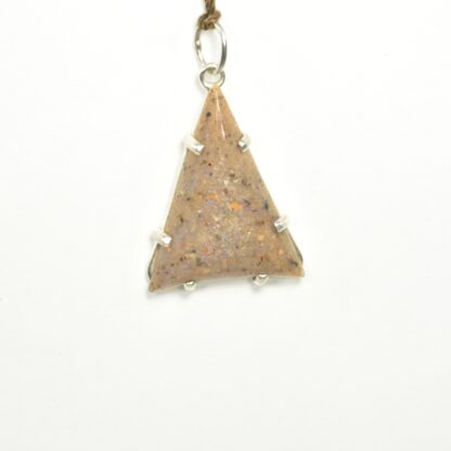 Large Triangle LA Opal Pendant - LA460.  * - Image 2