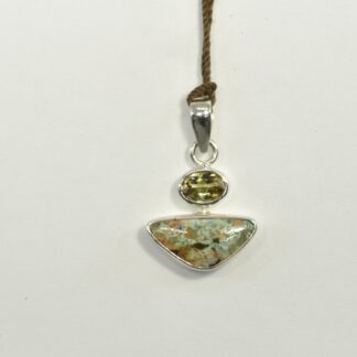 Unique LA Opal - amethyst Pendant - LA490.  *