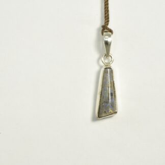 Thin Triangle LA Opal Pendant - LA475.  *