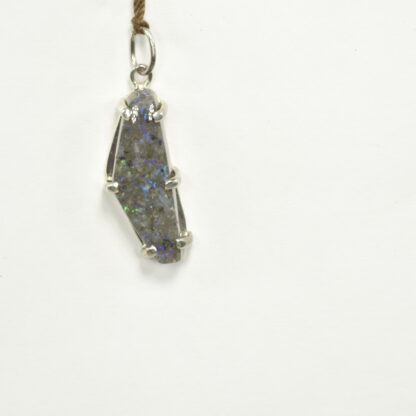 Prong set Freeform LA Opal Pendant - LA471.  * - Image 4