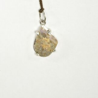Light Tan Freeform LA Opal Pendant - LA458.  *