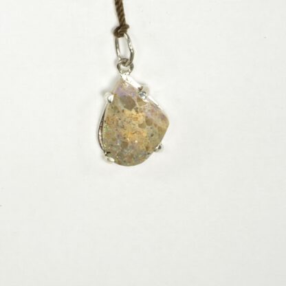 Light Tan Freeform LA Opal Pendant - LA458.  *