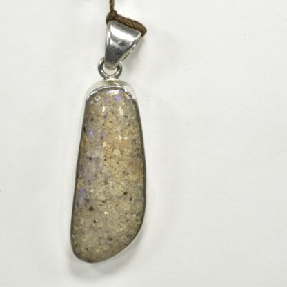Large Freeform Tear Drop LA Opal Pendant - LA474. * - Image 4