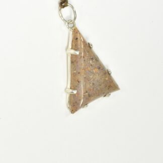 Large Triangle LA Opal Pendant - LA460.  *