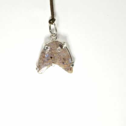 Freeform Prong Set LA Opal Pendant - LA466.  * - Image 2