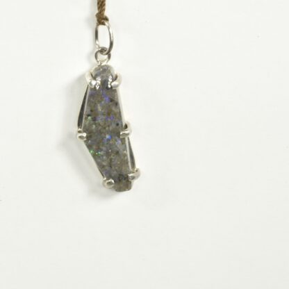 Prong set Freeform LA Opal Pendant - LA471.  * - Image 6