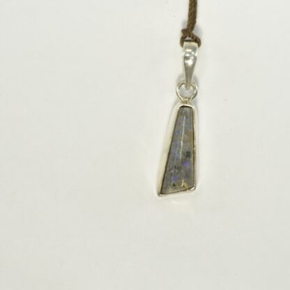 Thin Triangle LA Opal Pendant - LA475.  * - Image 4