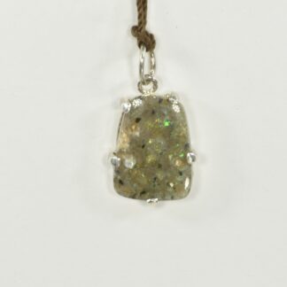 Retangular LA Opal Pendant - LA469.  *