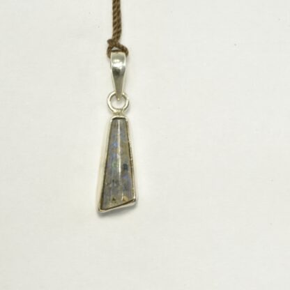 Thin Triangle LA Opal Pendant - LA475.  * - Image 3