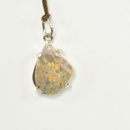 Light Tan Freeform LA Opal Pendant - LA458.  * - Image 6