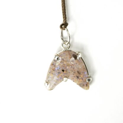Freeform Prong Set LA Opal Pendant - LA466.  * - Image 3