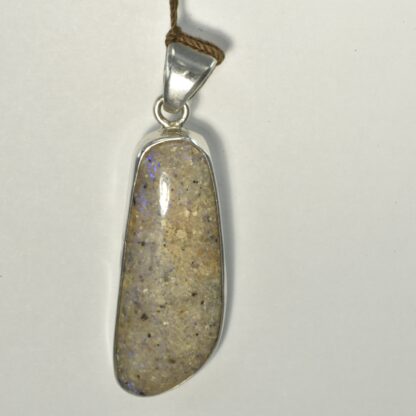 Large Freeform Tear Drop LA Opal Pendant - LA474. * - Image 2
