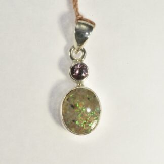 Small, Oval, LA Opal Pendant - LA486.   *