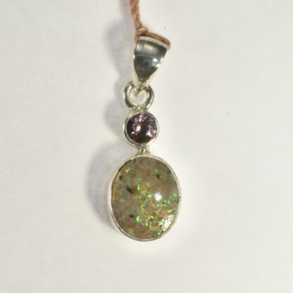 Small, Oval, LA Opal Pendant - LA486.   *