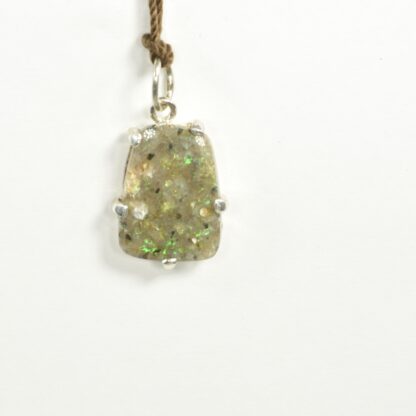 Retangular LA Opal Pendant - LA469.  * - Image 4