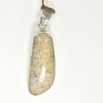 Large Freeform Tear Drop LA Opal Pendant - LA474. * - Image 3