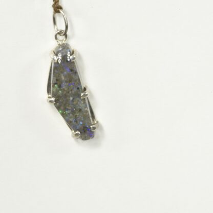 Prong set Freeform LA Opal Pendant - LA471.  * - Image 5
