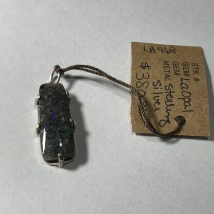 Nice Rectangle LA Opal Pendant - LA468.  * - Image 5