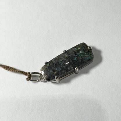 Nice Rectangle LA Opal Pendant - LA468.  * - Image 6