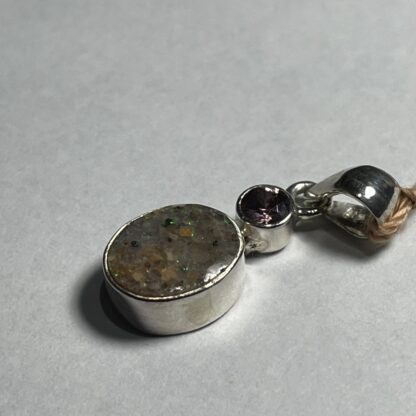 Small, Oval, LA Opal Pendant - LA486.   * - Image 6