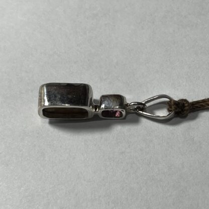 Rectangle - Tourmaline LA Opal Pendant  'Wish Cave'- LA450.  * - Image 5