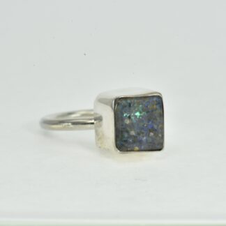 Deep Square LA Opal Ring - LA197. *