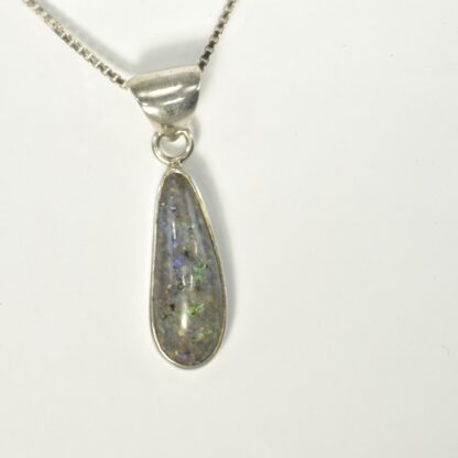 Tear Drop LA Opal Necklace - LA430.  * - Image 6