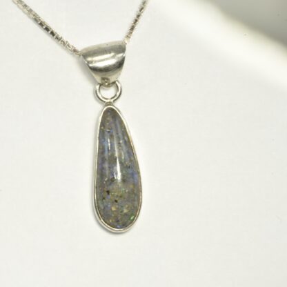 Tear Drop LA Opal Necklace - LA430.  * - Image 2