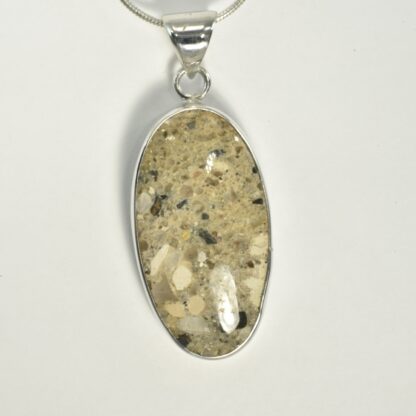 Large LA Sandstone Necklace - LA439.  * - Image 4