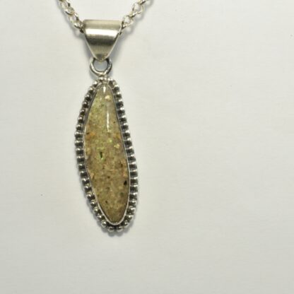 Slender LA Opal Necklace - LA440.  * - Image 3