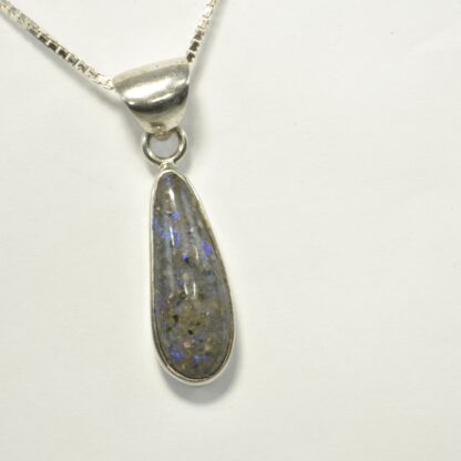 Tear Drop LA Opal Necklace - LA430.  * - Image 4