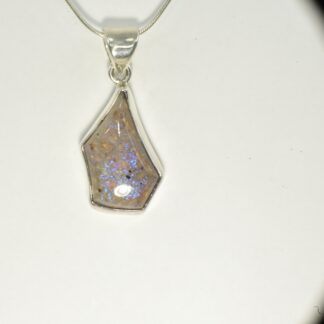 Freeform Dome Top LA Opal Necklace - LA437.  *