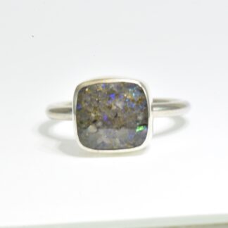 Small Square LA Opal Ring - LA194.  *