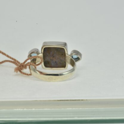 LA Opal / Blue Topaz Ring - LA146.  * - Image 6