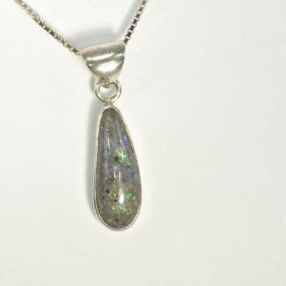 Tear Drop LA Opal Necklace - LA430.  * - Image 7