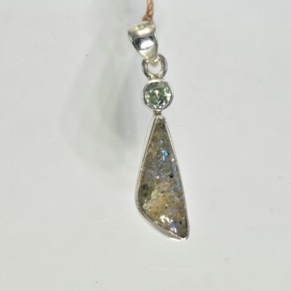 Triangle LA Opal w/ Zircon - LA510.  * - Image 3