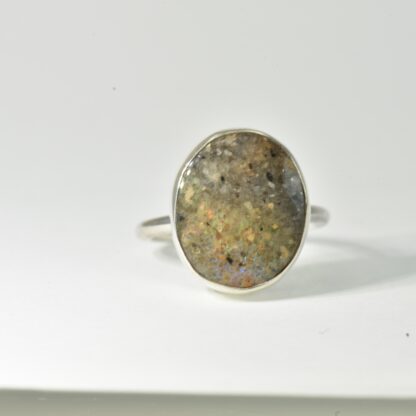 Oval Louisiana Opal Ring - LA196.  * - Image 5